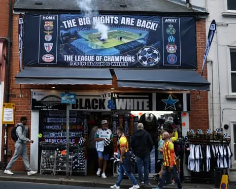 Newcastle Face FC Barcelona in European Fixture